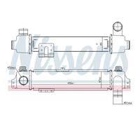 Intercooler Turbo Refroidisseur LLC Nissens pour Kia Sorento I