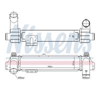 Intercooler Turbo Refroidisseur LLC Nissens pour Kia Sorento I Jc