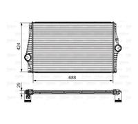 Intercooler VALEO 818280