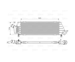 Intercooler VALEO 818354