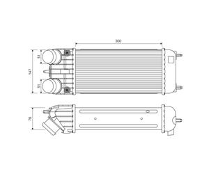 Intercooler VALEO 818385