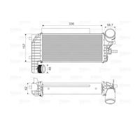 Intercooler VALEO 818604