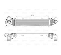 Intercooler VALEO 818616