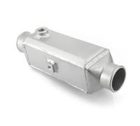 Intercooler voiture Barre et plaque universelles en aluminium léger, refroidisseur intermédiaire eau-air Turbo à montage frontal EP-SL5047 Échangeur air-air(Spray Painted)