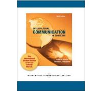 Intercultural Communication In Contexts (Int'l Ed)