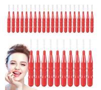 Interdental Brush Cleaners 30pcs ABS Stainless Steel | Soft Bristle Flossing Brushes For Teeth Gaps Cleaning, Compact Hygiene Toothpick Set For Daily Family Care Routine | Care