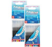 Interdental Brushes-Coated Steel Core And Tynex Bristles-Size 7 Black 1.2 Mm Tapered-20 Brushes