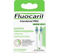 Interdental Pro Interchangeable System Medium 2 Replaceable Heads