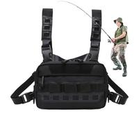 Interdiction radio, plate-forme de poitrine de, Sac de gilet multifonctionnel réglable en plein air, Accessoires d'aventure en plein air portable, outil de sport étanche, pour la gestion des escur,