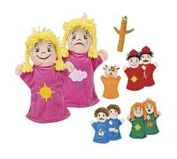 INTERDIDAK Generic Marionnettes Les Emotions + CD Audio - Valisette De 6 [Jouet]