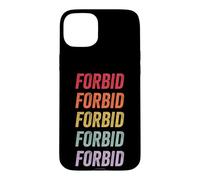 Interdire Coque pour iPhone 15 Plus