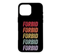 Interdire Coque pour iPhone 16 Pro Max