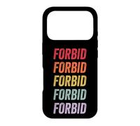 Interdire Coque pour iPhone 17 Pro