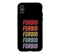 Interdire Coque pour iPhone X/XS