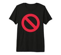 Interdit T-Shirt Haut de Gamme