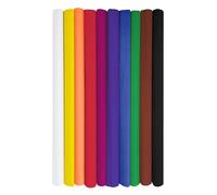 Interdruk - Crepe Paper Rolls for Kids, DIY and Decorations - Pack of 10 Reels (50cm x 200cm, 28g/m2) - 10 Colours Assorted, 001 Assortiment