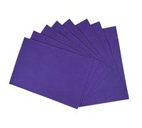 Interdruk - Feuilles de Feutrine Colorées - Lot de 8 Feuilles au Format A4 pour l'Artisanat et les Projets DIY - Violet