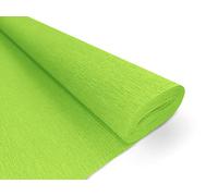 Interdruk Papier Crêpé de Qualité Supérieure 160 g/m2 - pour la Fleuristerie et Les Projets Artistiques - 116 Vert Clair