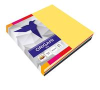 Interdruk papier origami 14X14cm fluo+pastel 100 feuilles
