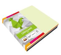 Interdruk papier origami 20X20cm fluo+pastel 100 feuilles