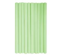 Interdruk - Rouleaux de papier crépon pour enfants, bricolage et décoration - Lot de 10 bobines (50cm x 200cm, 28g/m2) - 39 Vert pistache pastel