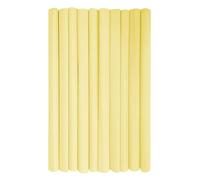 Interdruk - Rouleaux de papier crépon pour enfants, bricolage et décoration - Lot de 10 bobines (50cm x 200cm, 28g/m2) - 33 Jaune pastel