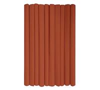 Interdruk - Rouleaux de papier crépon pour enfants, bricolage et décorations - Lot de 10 rouleaux (50cm x 200cm, 28g/m2) - 26 Marron Clair