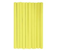 Interdruk - Rouleaux de papier crépon pour enfants, bricolage et décorations - Lot de 10 rouleaux (50cm x 200cm, 28g/m2) - 03 Citron