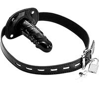 -Intéréssant Ft Costume Masquerade Party Jeu de La Saint-Valentin Jouet Alternatif Ḅâillôn-Ḅôule Hąrnąis Noirs Ajustables, Ḅâll Gâg Môùţh Pour La Fête de La Chambre Šéx/Black/3.94In