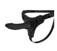 -Intéréssant Réglable Gode Strap On de 12,5Cm C Înt Re Ilic Nè ℴd Mìch Ts Pour Ho E R L St ,Ġo Ce Nt E D Bu Nt Petite Taille Odě Ic É C In Ur Fémmé