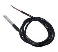 Interface 1 fil pour sonde de température Câblage facile pour Arduino 1 fil | Mesure -55 °C à 125 °C, convient aux tâches de congélation et de chaleur élevée, temps de réponse rapide
