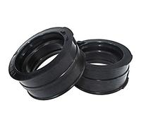 Interface adaptateur de tuyau d'admission de carburateur pour Yamaha TDM850 TDM 850 TRX850 TRX 850 XTZ750 XTZ 750 Supertenere 1989-2001 Pipe d'admission (Color : 2 Pieces)