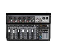 Interface Audio 4/7 Canaux, Table De Mixage DJ, Effet 99 Bits, Effets De Mixage Audio USB + Bluetooth Fantôme 48V For Karaoké(7 Channel)