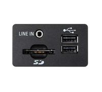 Interface audio AUX USB Compatible Avec Ford Pour C-MAX 2015 2016 2017 2018 2019 2020 2021 2022 2023 2024 Port De Charge AUX Prise Modulaire F1CT-14F014-AA