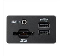 Interface audio AUX USB Compatible Avec Ford Pour C-MAX 2015 2016 2017 2018 2019 2020 2021 2022 2023 2024 Prise De Lecteur Audio Interface USB Prise Audio AUX Voiture