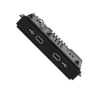 Interface audio AUX USB Compatible Avec VW Pour 2016 2017 2018 2019 2020 2021 2022 2023 2024 Port Chargement Voiture Type-C Adaptateur USB Avant Arrière 5NA035736