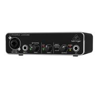 Interface audio - BEHRINGER - U-PHORIA UMC22 - Alimentation par bus USB - Préamplificateur - Noir