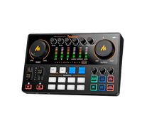 Interface Audio De Mixage Pour Podcast MAONO E2 Gen2, Noire | Double XLR, alimentation fantôme 48 V, USB-C, Bluetooth, effets vocaux