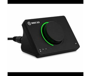 Interface audio Elgato Wave XLR MK.2 USB-C pour microphone XLR 24-bit/48kHz 32 Ohm noir format bureau
