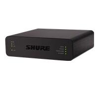Interface audio en réseau pour un micro MXA ou un point d'accès MXW neXt. Entrées/sorties analogiques Dante et USB