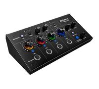 Roland Double table de mixage de gaming BRIDGE CAST | Interface de streaming audio professionnel et table de mixage pour joueurs en ligne | DSP matériel 32 bits | Noire