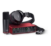 Interface audio USB avec microphone et casque - Focusrite - Scarlett 2I2 Studio 4e génération - 2 canaux