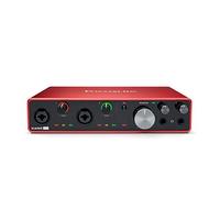 Interface Audio USB Focusrite Scarlett 8i6 3rd Gen Pour L'enregistrement, La Composition Et Le Streaming — Des Enregistrements Haute Fidélité, De Qualité Studio, Avec Un Son Transparent
