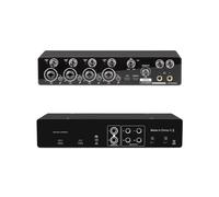 Interface Audio USB Professionnelle 4 Canaux, Carte Son Compatible ASIO, Préamplificateur Microphone pour Studio et Enregistrement en Direct.