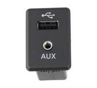 Interface AUX USB pour Console Centrale de Voiture, pour Compatible avec 370Z (2014-2019) et Kicks (2018-2019) Installation directe
