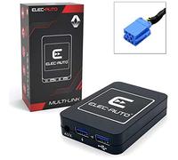 Interface Bluetooth - USB MP3 - Auxiliaire pour Voiture Renault | Kit Mains Libres Streaming Audio | Chargeur | Prise Jack | Boitier encastrable Invisible | Accessoire autoradio Origine