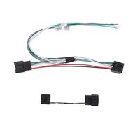 Interface d'adaptateur d'amplificateur 2 pièces, kit d'adaptateur d'ampli pour C7 2014 à 2019, faisceaux de câbles d'amplificateur de système stéréo, faisceau de défaite ANC