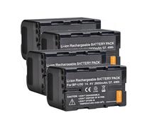 Interface De Batterie for BP-U100 BP-U30 U60 U65 U90, Compatible avec Sony EX260 EX280 Z280 FS5 PXW-FX9 FS7 FX6 Z190 EX1R EX200 F3(4 pcs 2600mAh)