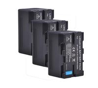 Interface De Batterie for BP-U100 BP-U30 U60 U65 U90, Compatible avec Sony EX260 EX280 Z280 FS5 PXW-FX9 FS7 FX6 Z190 EX1R EX200 F3(3 pcs 2200mAh)