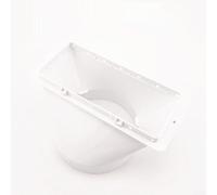 Interface de conduit d'échappement fiable pour Haier AC connecter le tuyau à la plaque du kit de battant sans problème (interface plate 130 mm)